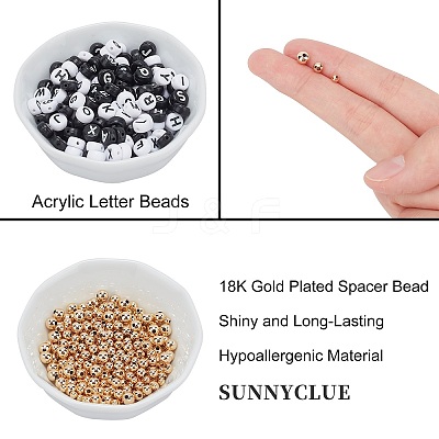 DIY Children's Day Gift Stretch Bracelets Making Kits DIY-SC0012-80-1