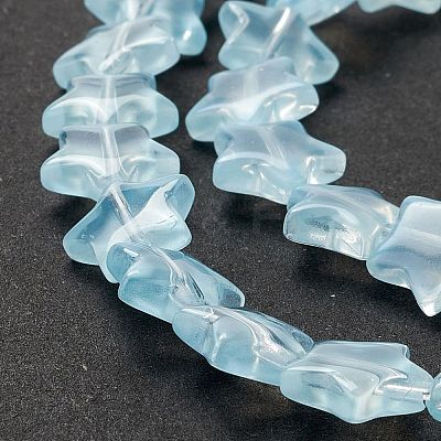 Transparent Glass Beads Strand GLAA-K057-01M-1