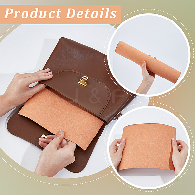 Leather Debris & Paper Fiber & Glue Craft Paper AJEW-CY0002-49A-01-1