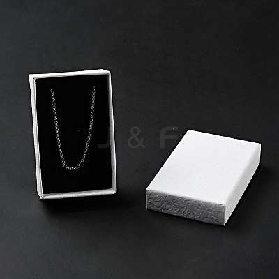 Texture Paper Necklace Gift Boxes LS-OBOX-G016-C04-A-1