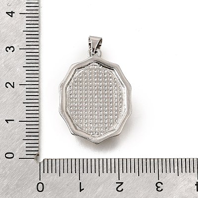Brass Pendants KK-G529-07A-GP-1