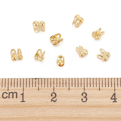 304 Stainless Steel Bead Tips X-STAS-R063-19-G-1
