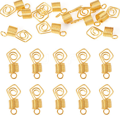 10Pcs Alloy Dreadlocks Beads FIND-TA0008-53C-1