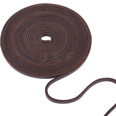 Flat Cowhide Leather Cord WL-GF0001-09C-02-1