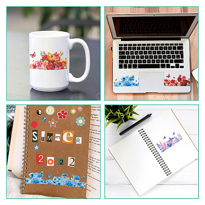 2M PET Waterproof Plastic Stickers DIY-TAC0001-83B-1