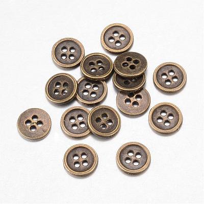 Alloy Buttons BUTT-D054-11.5mm-02-1