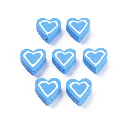 Handmade Polymer Clay Beads CLAY-T019-10G-1