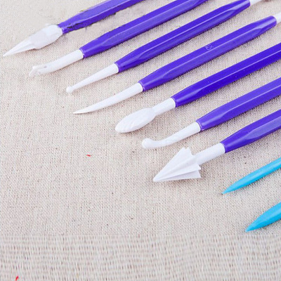 Plastic Clay Tool Sets AJEW-L072-25-1