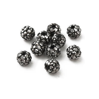 Pave Disco Ball Beads RB-Q195-A6mm-1-1
