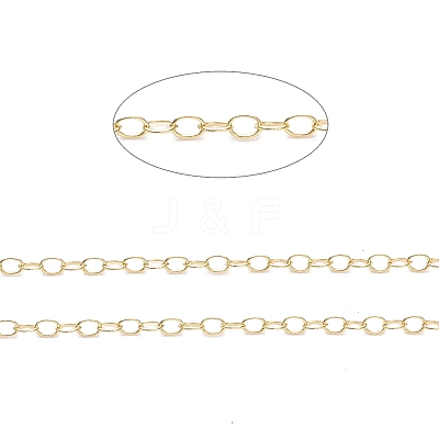 Yellow Gold Filled Cable Chains CHC-M023-02G-1