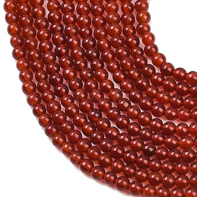 Natural Carnelian Bead Strands G-K146-03-2mm-1
