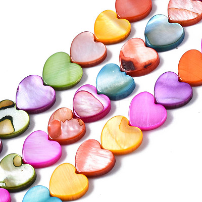 Natural Freshwater Shell Beads Strands SHEL-S278-024A-1