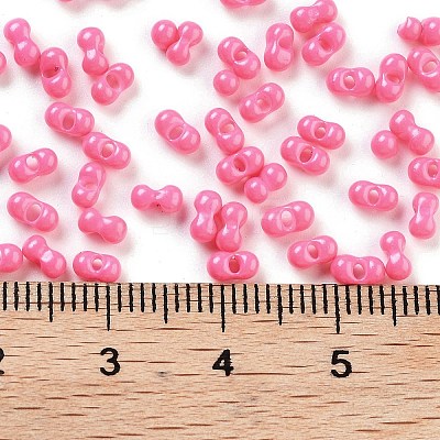 Baking Paint Glass Seed Beads SEED-A033-05L-1