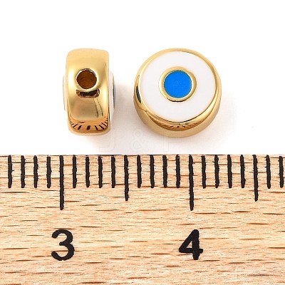 Rack Plating Brass Beads KK-H486-02G-01-1
