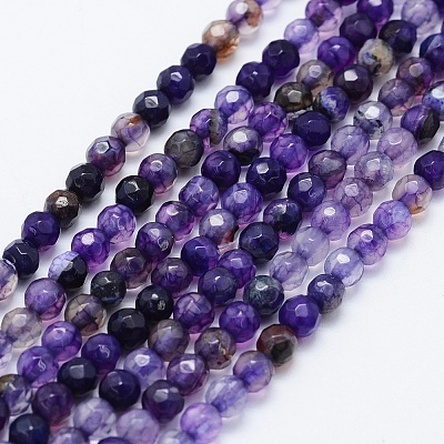 Natural Agate Beads Strands G-E469-12J-1