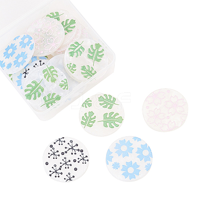 Cellulose Acetate(Resin) Pendants KY-CJ0001-19-1
