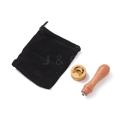 (Defective Closeout Sale: Rusty Stamp) 1Pc Brass Stamp Head DIY-XCP0002-18-1