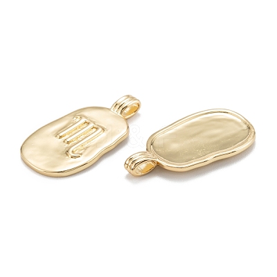 Brass Pendants KK-O140-20G-02-1