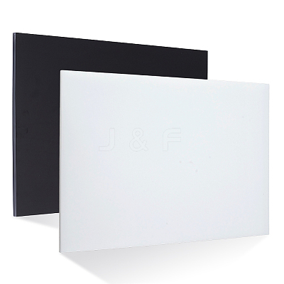 2Pcs 2 Colors HDPE Sheet DIY-GA0008-60B-1