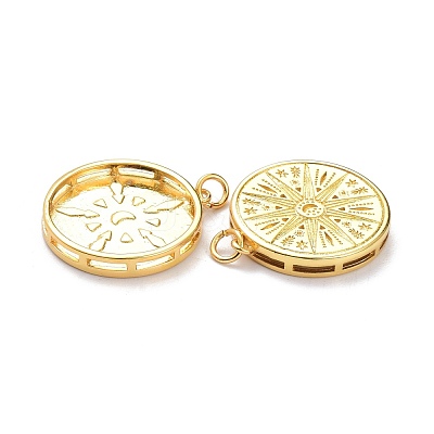 Brass Pendants KK-L188-35G-1