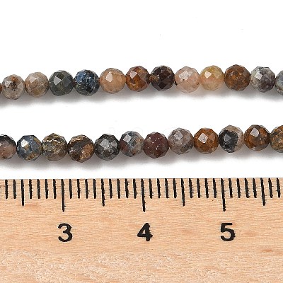 Natural Pietersute Beads Strands G-M449-A01-3mm-1