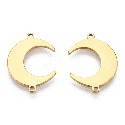 201 Stainless Steel Connector Charms STAS-R107-16G-1