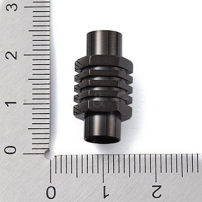 304 Stainless Steel Magnetic Clasps STAS-K282-03EB-1