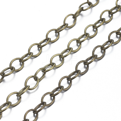 Brass Cable Chains CHC024Y-AB-1