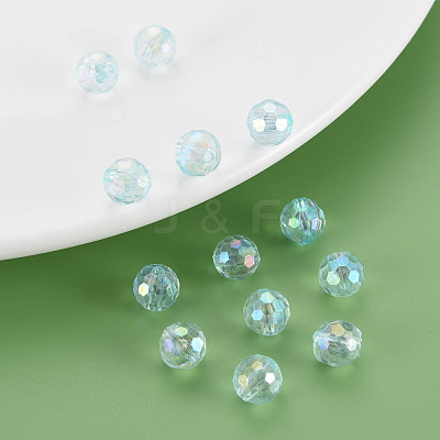 Transparent Acrylic Beads MACR-S373-64-C04-1