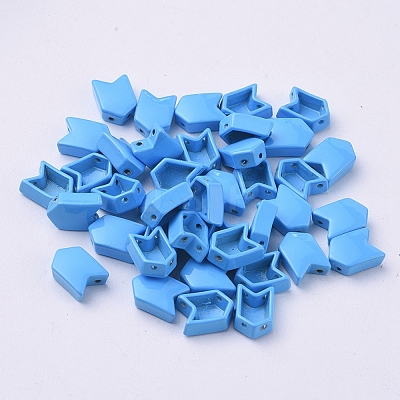 Spray Painted Alloy Multi-Strand Links PALLOY-G268-L02-049-1
