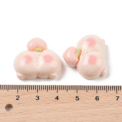 Opaque Resin Decoden Cabochons RESI-K040-01E-1