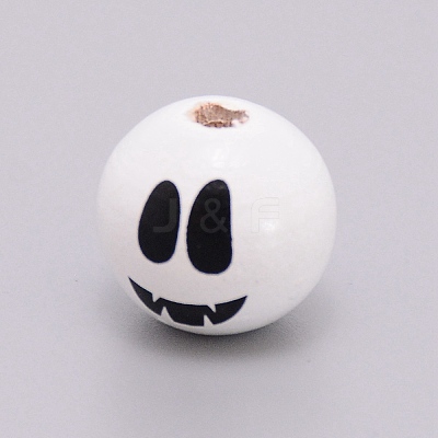 Natural Wood Beads WOOD-TAC0007-55-1