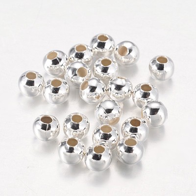 Iron Round Beads X-E147Y-S-1