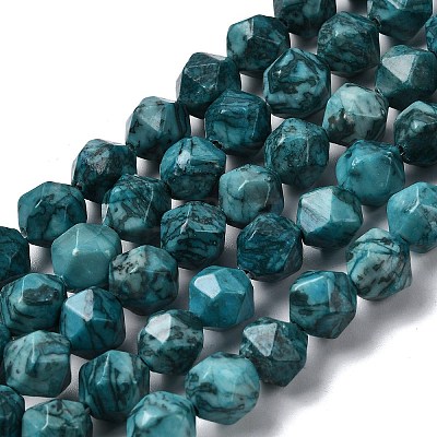 Natural Map Stone Beads Strands G-Z119-A23-03-1