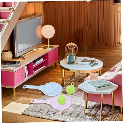 10Pcs 2 Styles Opaque Acrylic Pendants OACR-YW0004-07-1