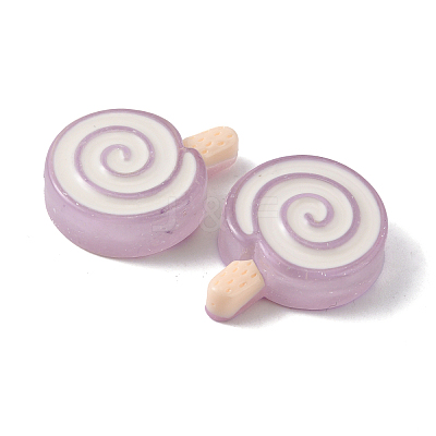 Resin Cabochons RESI-WH0035-07A-1
