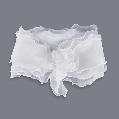 Chiffon Shawl AJEW-WH20054-037A-1