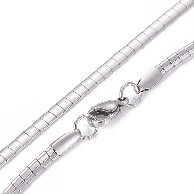 Tarnish Resistant 304 Stainless Steel Chain Necklaces & Bracelets Sets SJEW-E334-01B-P-1