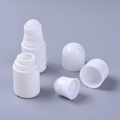BENECREAT 30ml & 50ml PE Plastic Essential Oil Empty Roller Ball Bottle Sets MRMJ-BC0001-67-1