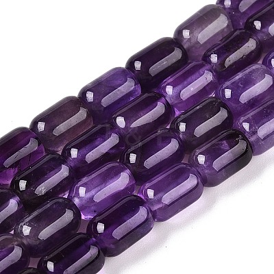 Natural Amethyst Beads Strands G-G980-38-1