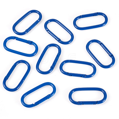 10Pcs Alloy Spring Gate Rings FIND-TA0009-25K-1
