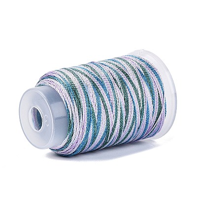 5 Rolls 9-Ply Braided Nylon Strings with Metallic Thread OCOR-Q062-01B-1