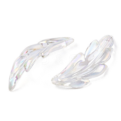 Transparent Acrylic Pendants TACR-T012-07-1