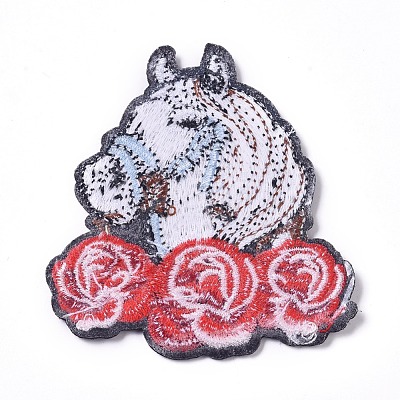 Computerized Embroidery Cloth Iron on/Sew on Patches DIY-I016-22-1