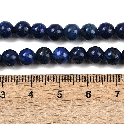 Natural Lapis Lazuli Beads Strands G-OC0001-77-1