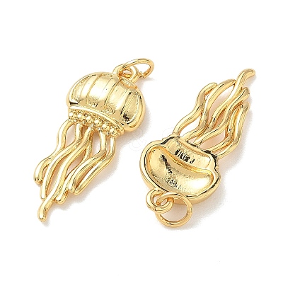 Brass Micro Pave Cubic Zirconia Animal Pendants KK-H280-05B-G-1