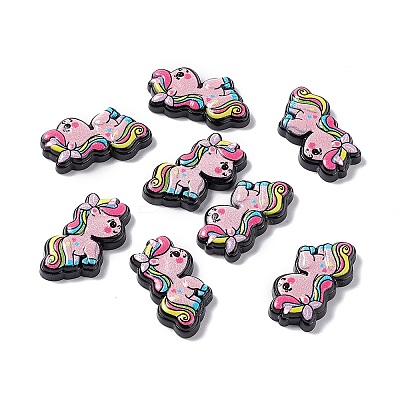 Opaque Resin Cabochons RESI-C027-04C-1