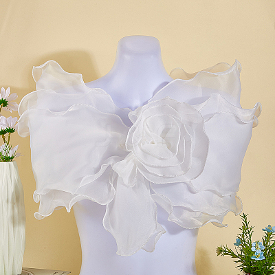 Chiffon Shawl AJEW-WH20054-037A-1