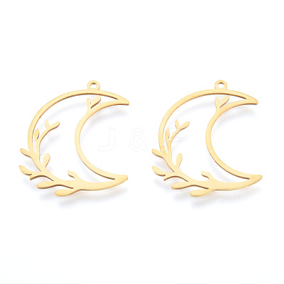 201 Stainless Steel Pendants STAS-N090-LA989-2-1