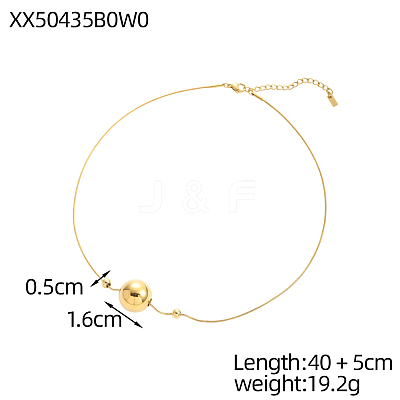 304 Stainless Steel Pendant Necklaces STAS-OY016-74G-1